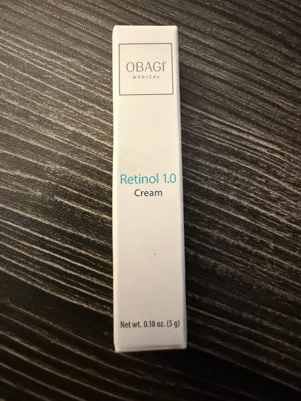 NWT Obagi Medical Retinol 1.0 Cream Mini Travel Size 0.18 oz / 5g